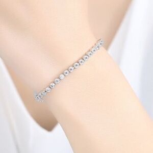 New Bezel Set Tennis Bracelet